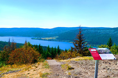 Wandern am Schluchsee im Schwarzwald